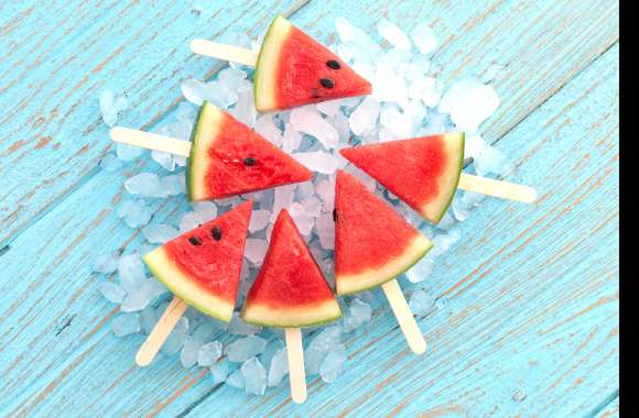 Fruit Ice Cream Food Watermelon wallpapers hd quality