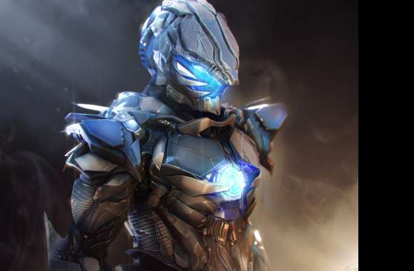 Futuristic Warrior A Stunning Sci-Fi