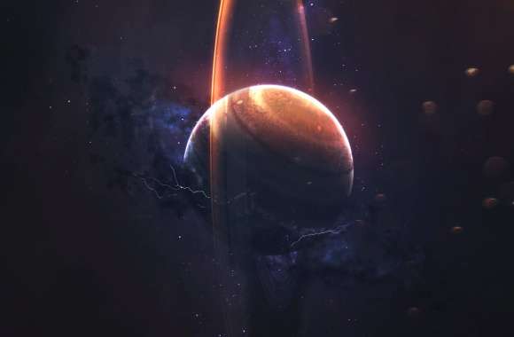 Galactic Horizons Sci-Fi Planet