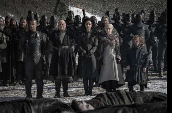 Game of Thrones Cast – Epic Winterfell Standoff