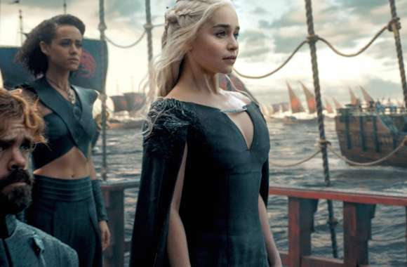 Game of Thrones Daenerys, Tyrion & Missandei on Deck