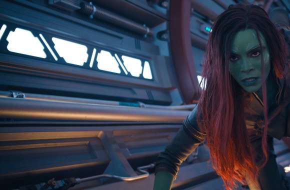 Gamora from Guardians of the Galaxy 3