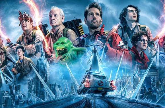 Ghostbusters Frozen Empire Movie poster