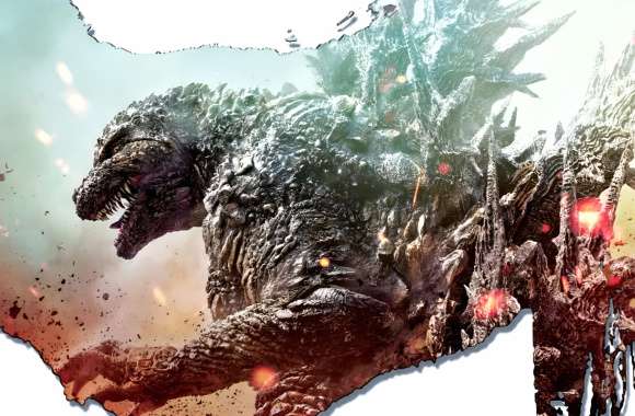 Godzilla Minus One HD Movie Wallpaper wallpapers hd quality