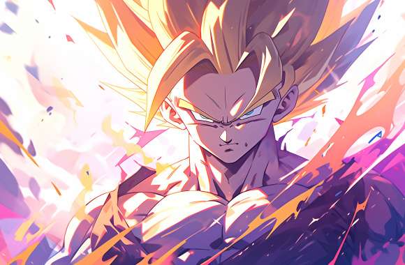 Gohan Super Saiyan - Dragon Ball Art