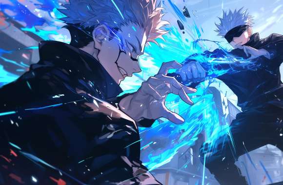 Gojo vs Sukuna Epic Battle - Jujutsu Kaisen wallpapers hd quality