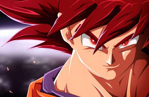 Goku Red - Dragon Ball Super