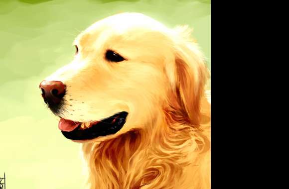 Golden Retriever Bliss -