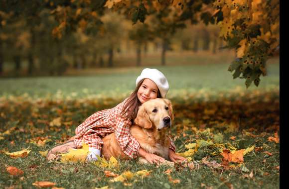 Golden Retriever Dog Photography Child