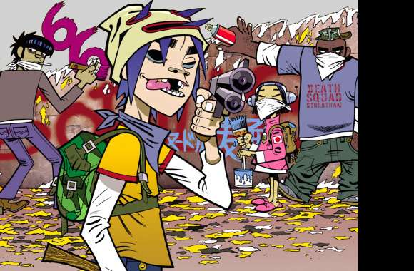 Gorillaz Graffiti Music