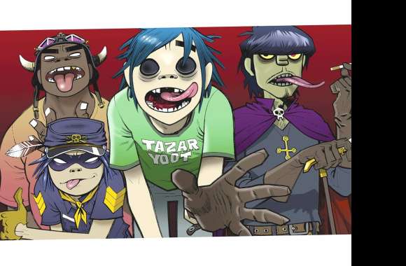 Gorillaz Music Vibe wallpapers hd quality