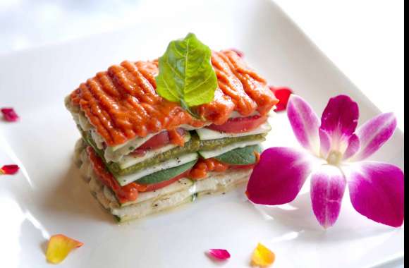 Gourmet Layered Meal -