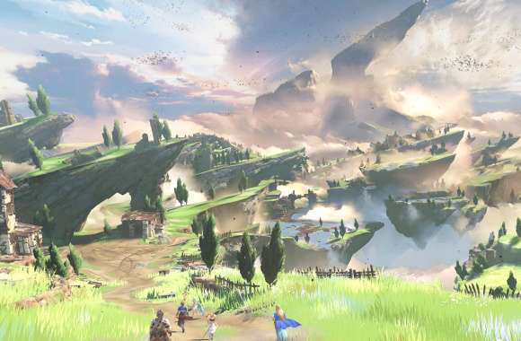 Granblue Fantasy Relink Game Scenery