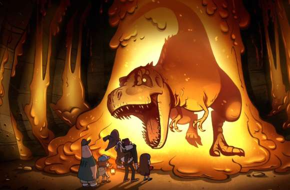 Gravity Falls T-Rex Adventure