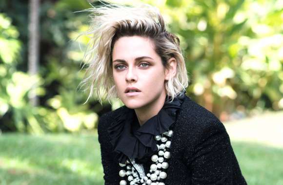 Green Eyes Blonde American Actress Celebrity Kristen Stewart