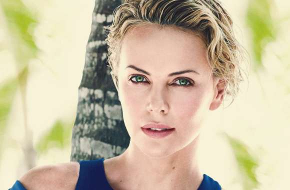 Green Eyes Celebrity Charlize Theron