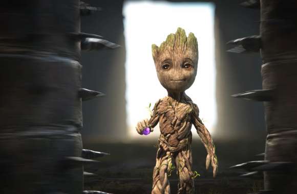 Groot - Enchanting Forest Scene wallpapers hd quality
