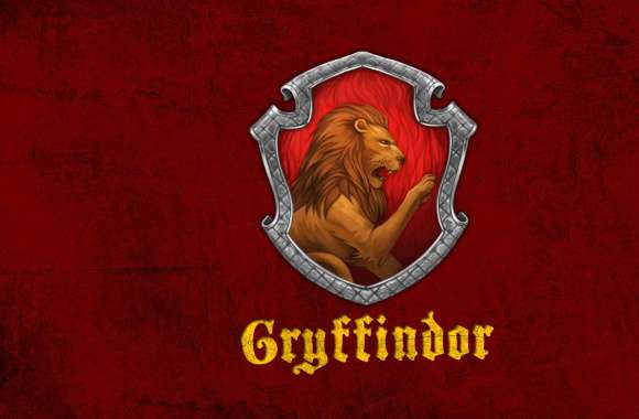 Gryffindor Lion Emblem - HD Harry Potter Wallpaper