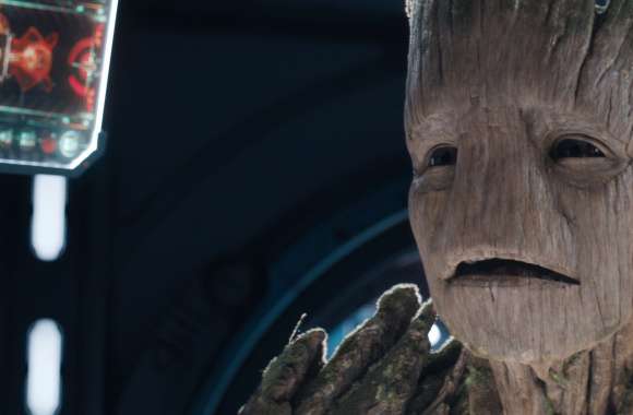 Guardians of the Galaxy 3 Groot HD Desktop Wallpaper