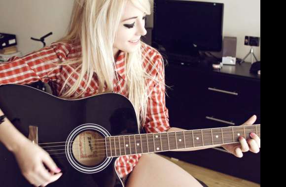 Guitar Music Musician Wallpaper