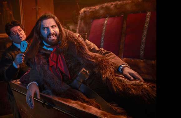Harvey Guillén Kayvan Novak TV Show What We Do In The Shadows