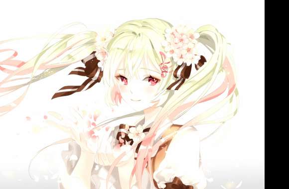 Hatsune Miku Floral Elegance -