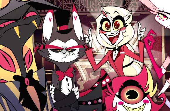 Hazbin Hotel Characters for Desktop wallpapers hd quality