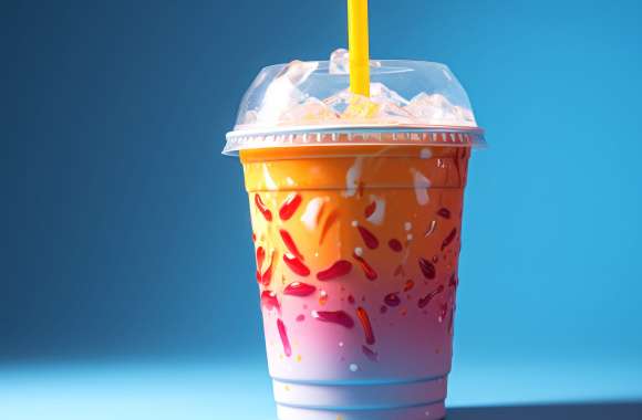 HD Colorful Slurpee Wallpaper