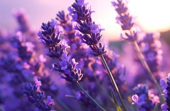 HD Lavender Bliss Wallpaper