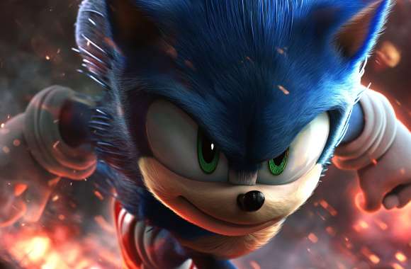 HD Sonic the Hedgehog Wallpaper - Dynamic Video Game Background