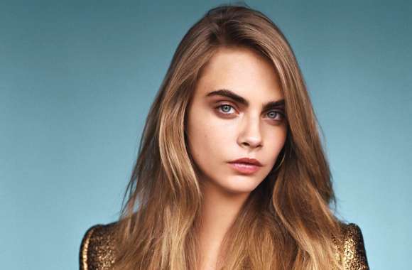 HD Wallpaper of Cara Delevingne A Stunning Model in Focus