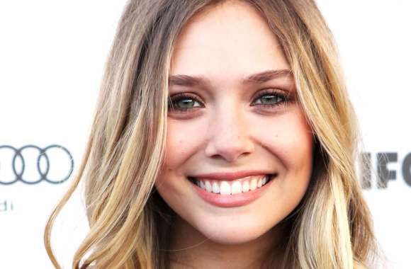 HD Wallpaper of Elizabeth Olsen Captivating Celebrity Charm