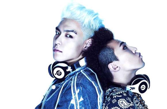 HD Wallpaper of G-Dragon & T.O.P from Bigbang