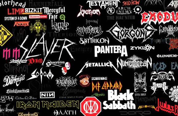 Heavy Metal Collage An Epic Tribute