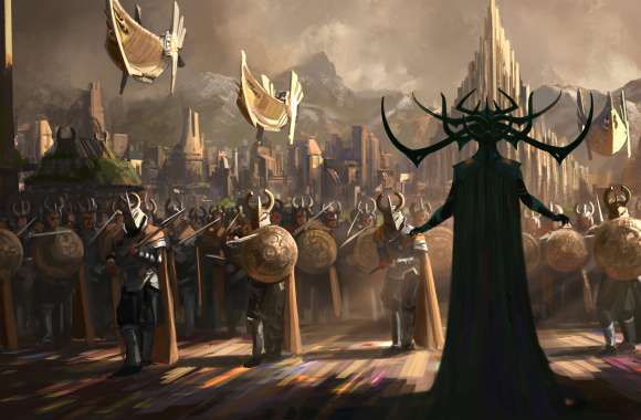 Hela Commands in Thor Ragnarok -