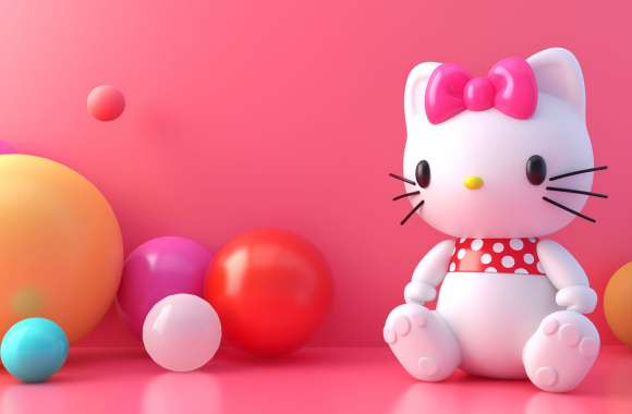 Hello Kitty - Cute Anime Render