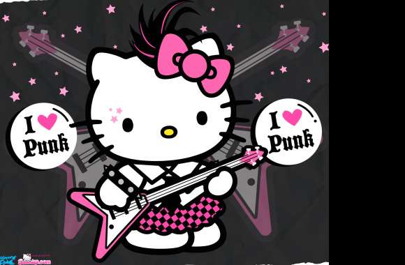 Hello Kitty Punk Anime wallpapers hd quality