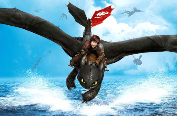 Hiccup and Toothless Flight - How to Train Your Dragon 2