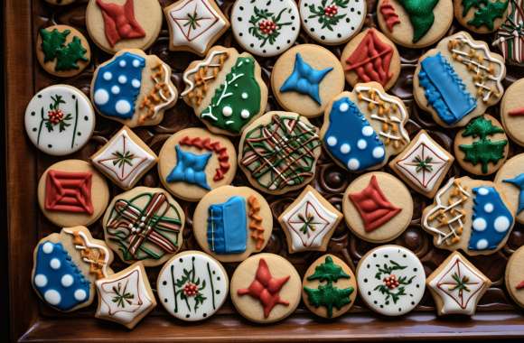 Holiday Baked Treats - Festive Cookies