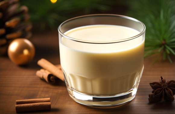 Holiday Eggnog with Cinnamon wallpapers hd quality