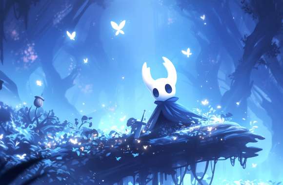 Hollow Knight Serene Blue Forest