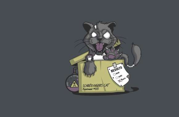 Humor Funny Cat Zombie Sci Fi Radioactive wallpapers hd quality