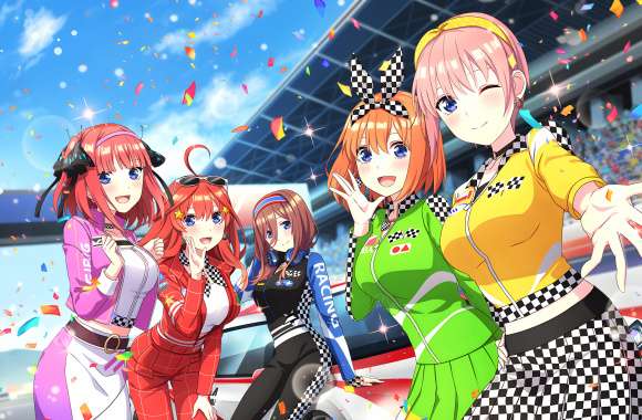 Ichika Nakano Nino Nakano Miku Nakano Yotsuba Nakano Itsuki Nakano Anime The Quintessential Quintuplets