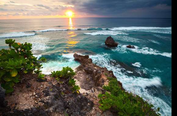 Indonesian Sunset Horizon -