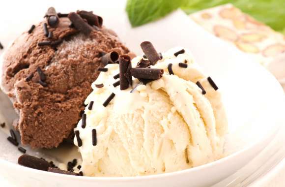 Indulgent Ice Cream Delight -