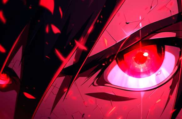 Intense Sasuke Uchiha Sharingan HD Anime Wallpaper wallpapers hd quality