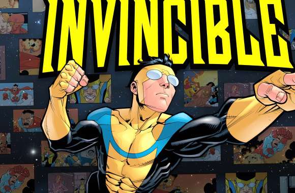 Invincible Comic Hero - Mark Grayson Action Pose