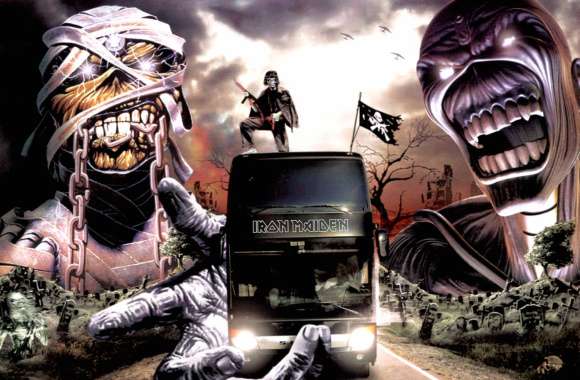 Iron Maiden A Journey Through Metal Fantasy wallpapers hd quality