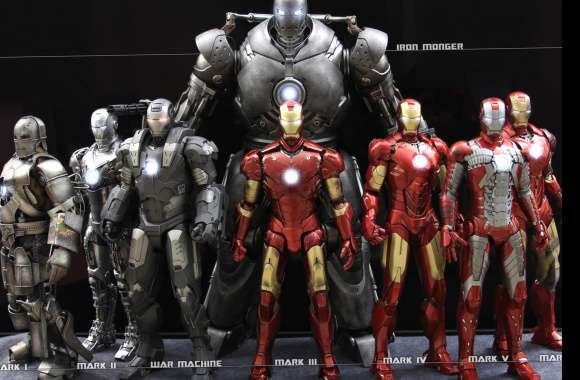 Iron Man and War Machine Toys