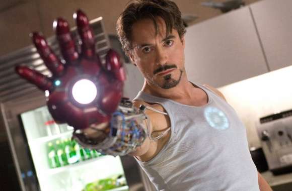 Iron Man Tony Stark in Action